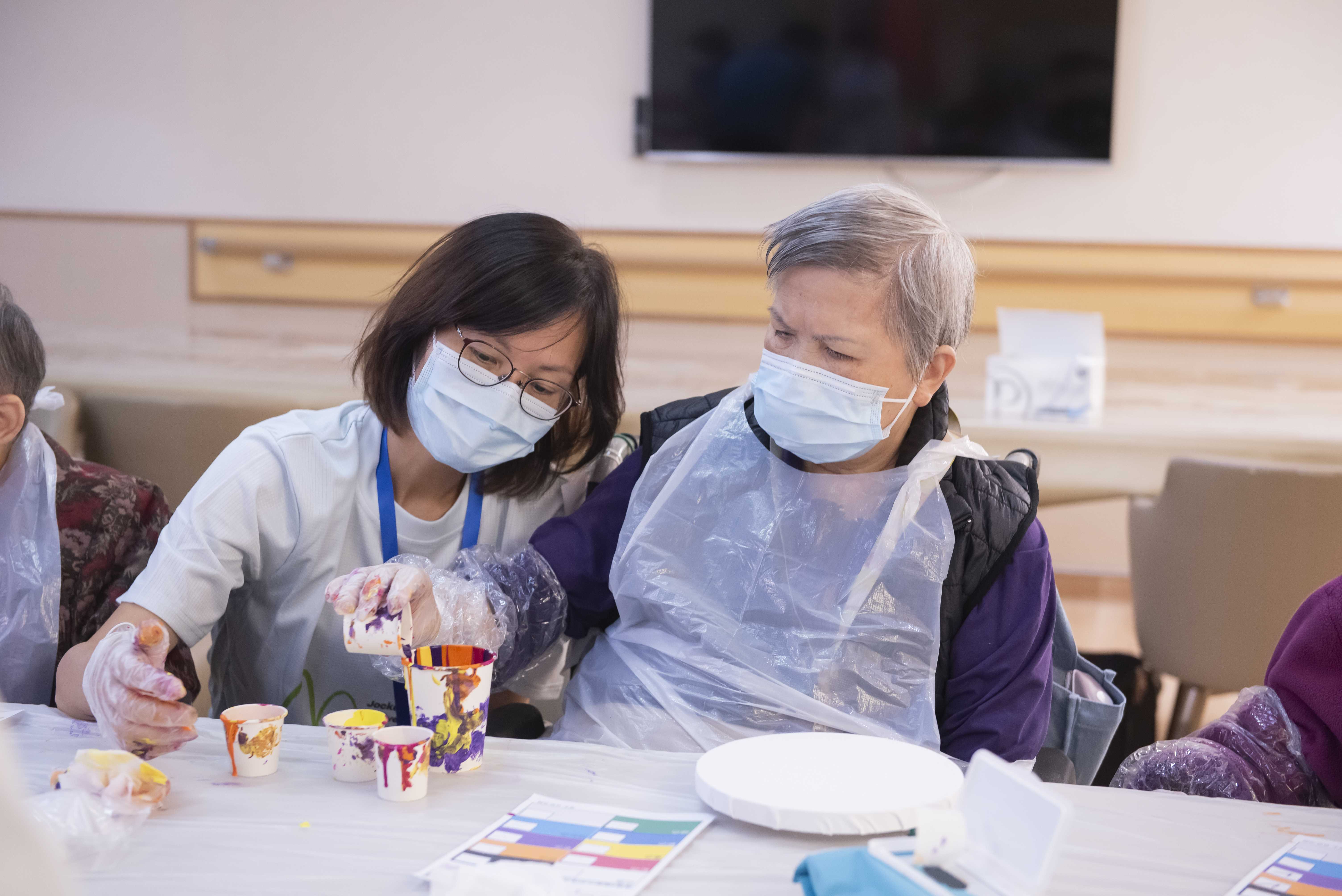 社區及義工服務 - 流體畫