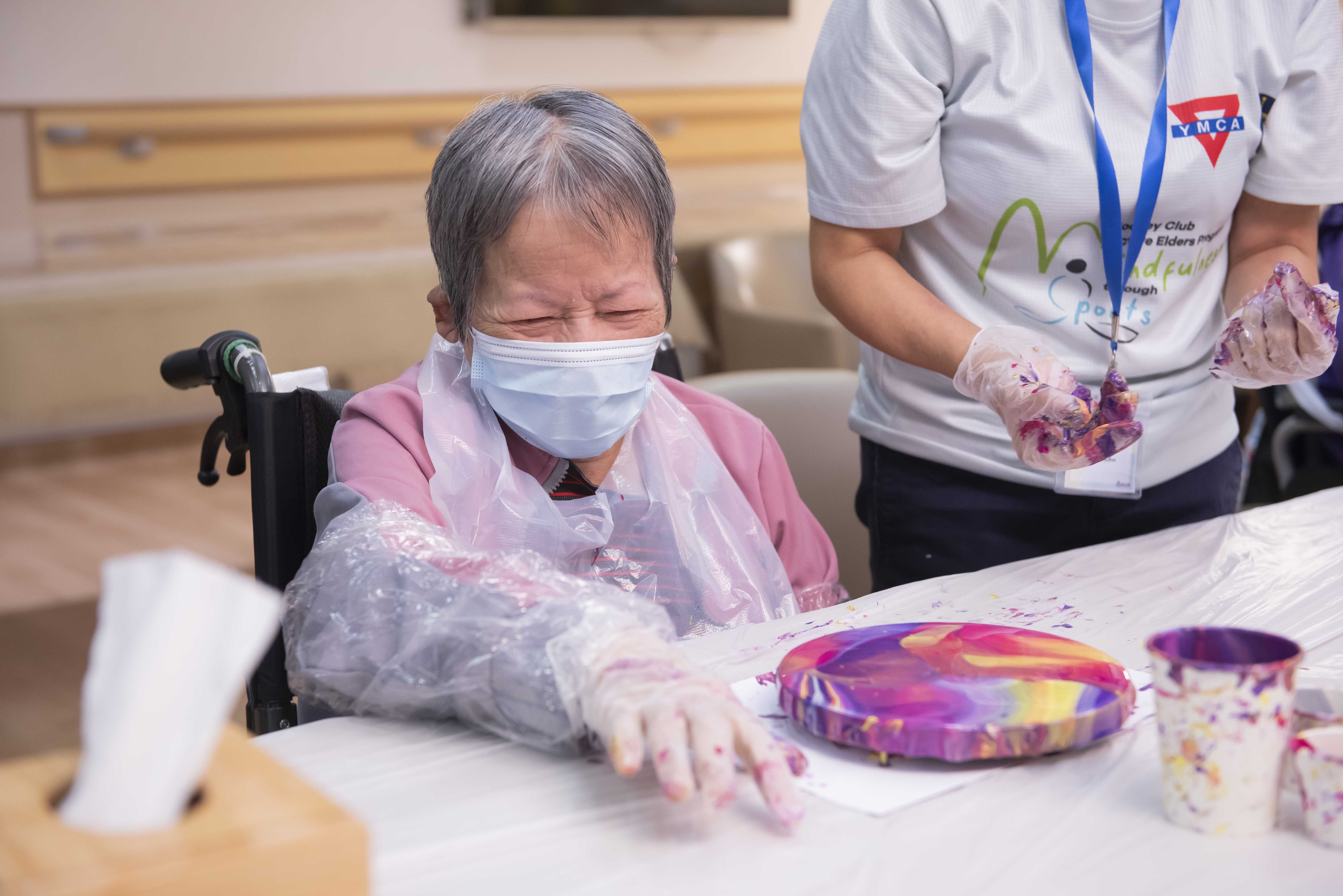 社區及義工服務 - 流體畫